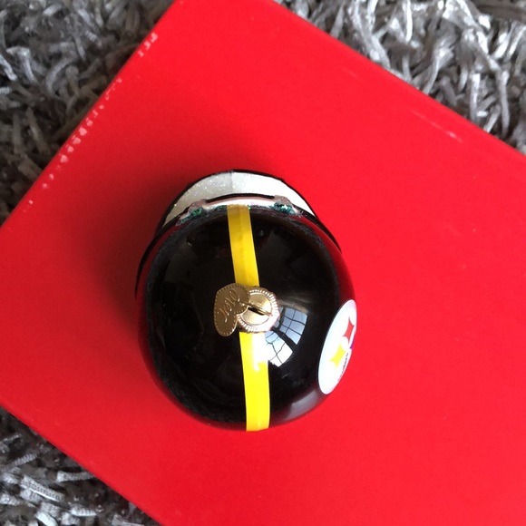Steelers helmet Christmas tree ornament - Picture 5 of 5